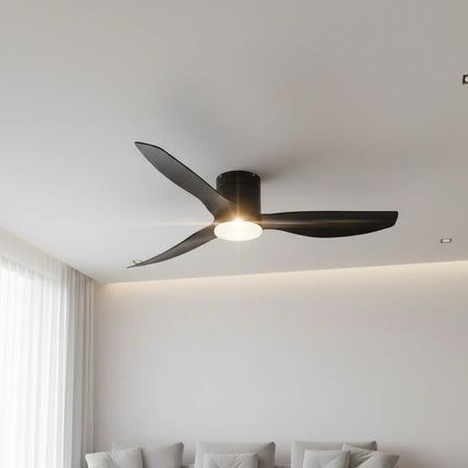 Ventilateur de Plafond Silencieux - Noir & ABS Noir