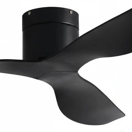 Ventilateur de Plafond - Noir & ABS Noir