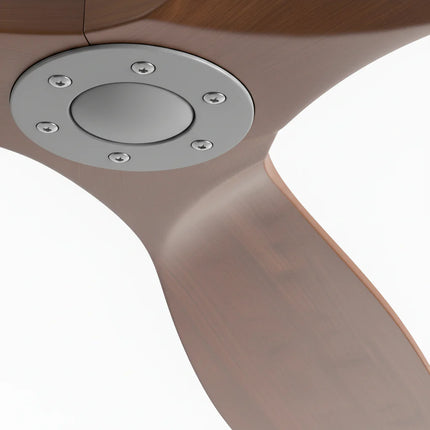 Ventilateur de Plafond – Bois Foncé et Gris