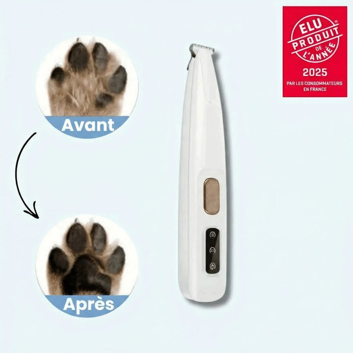Tondeuse pour Papatte de Chien