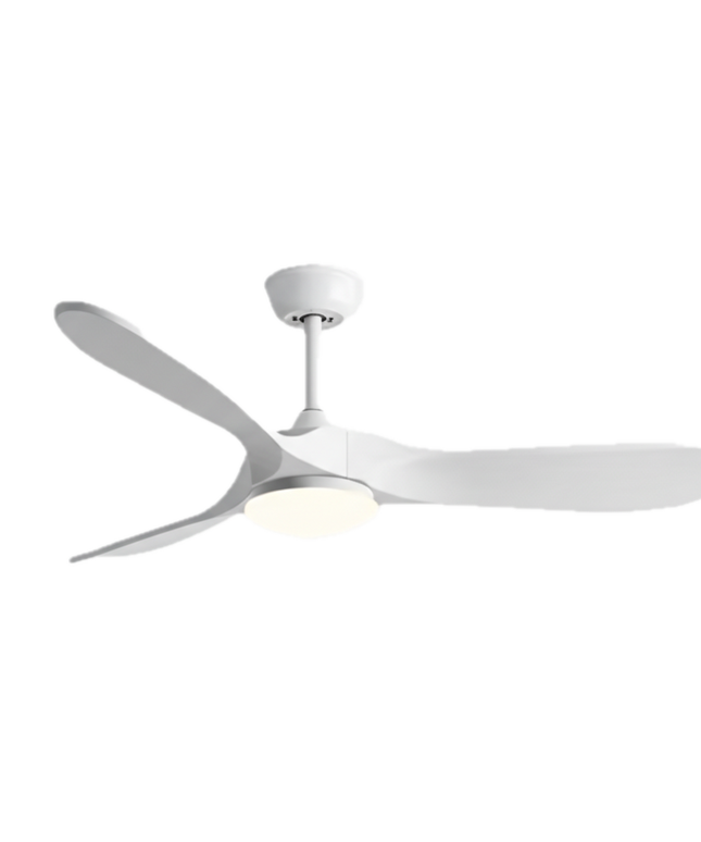 Ventilateur Plafond Silencieux - Blanc et ABS Blanc