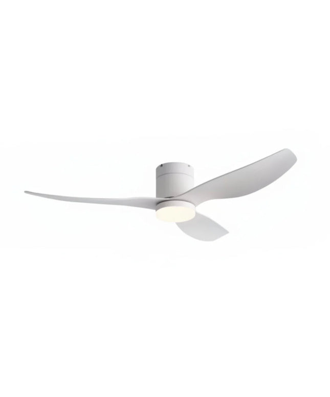 Ventilateur de Plafond Silencieux - Blanc & ABS Blanc