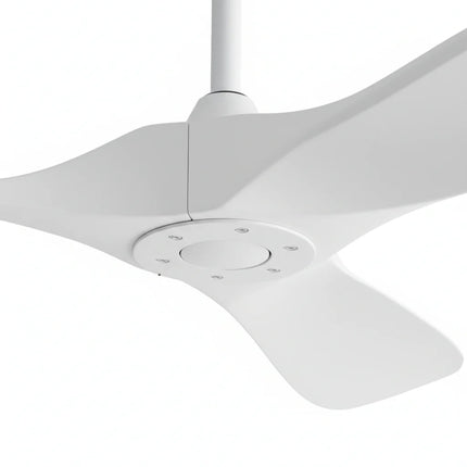 Ventilateur Plafond Silencieux - Blanc et ABS Blanc