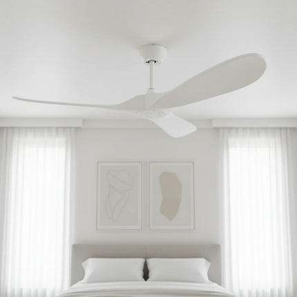 Ventilateur Plafond Silencieux - Blanc et ABS Blanc